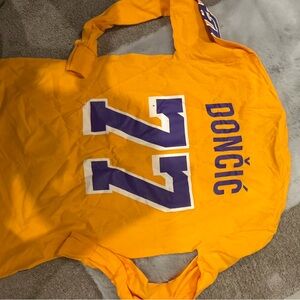 Yellow Long Sleeve Jersey with Purple Number kids